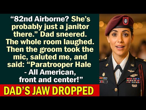 My Dad Mocked Me at My Sister’s Wedding — Until the Groom Saluted: “All American, Front and Center!”