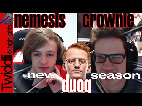 Nemesis and Crownie DUOQ vs Larssen | S11 Placement | Tristana - Vayne
