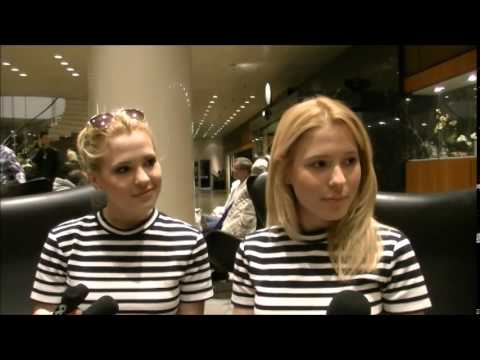 Eurovision 2014: Interview with the Tolmachevy Sisters (Russia) Part 1 of 2