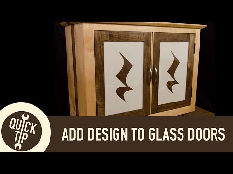 New Decorative Glass Cabinet Doors