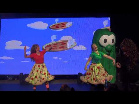Veggie Tales Live - Pizza Angel - Silly Sing Along in NY 2014