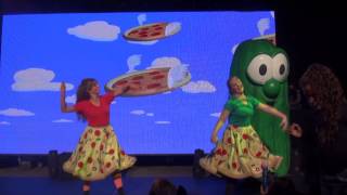 Veggie Tales Live - Pizza Angel - Silly Sing Along in NY 2014