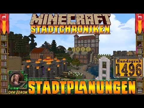Minecraft Stadtchroniken [#1496] Stadtplanungen [HD+Deutsch]