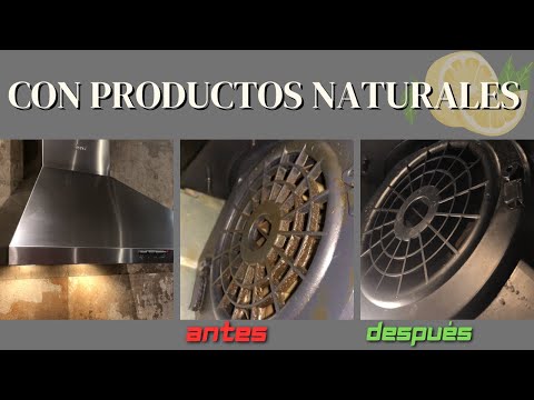 Cómo limpiar una campana extractora de grasa por dentro (TRUCO FÁCIL Y EFECTIVO)