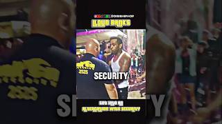 Lloyd Banks kicking security out of his show for disturbing his performance #lloydbanks #gunit