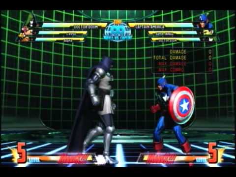 Dr  Doom Combo, Reset, and Cross up