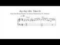 Bud Powell  - Jay Jay [Alt Take 2] (1946, with J.J. Johnson) - Piano Transcription