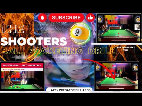 THE SHOOTERS DRILL!!! A POWERFUL BALL POCKETING DRILL THAT WILL SUPERCHARGE YOUR GAME FAST 💨PART 1