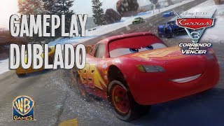 Warner divulga o  game play de Carros 3: Correndo Para Vencer!