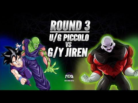 DBSTCG Round 3: U/G Piccolo Surge HC vs. G/Y Jiren - Universal Onslaught Case Tournament
