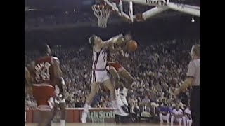 Bill Laimbeer's Common Foul on Rookie Scottie Pippen