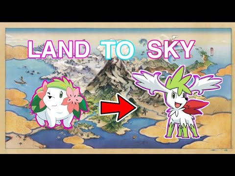 2nd YouTube video about how to change shaymin form arceus