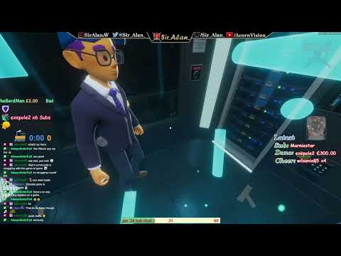 Escape Simulator - Omega Corporation - #5 Metaverse (Co-op w/ Thomas) - @Sir_Alan_