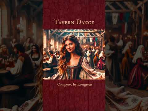 Evergreen - Tavern Dance | Instrumental Tavern Music #folkmusic #fantasy #shorts