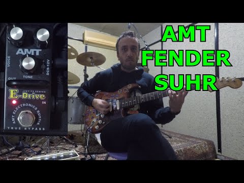 AMT E Drive Mini - FENDER Deluxe Strat -  Suhr SSV+ Humbucker Pickup Set