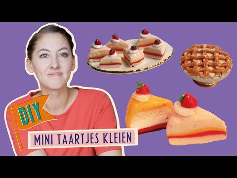 How to Make Miniature Cakes and Pastries from Clay