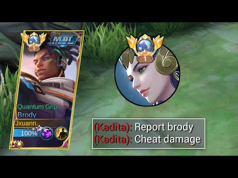 BRODY BEST BUILD EASY COUNTER HERO KADITA SOLO RANKED | BRODY BEST BUILD 2023