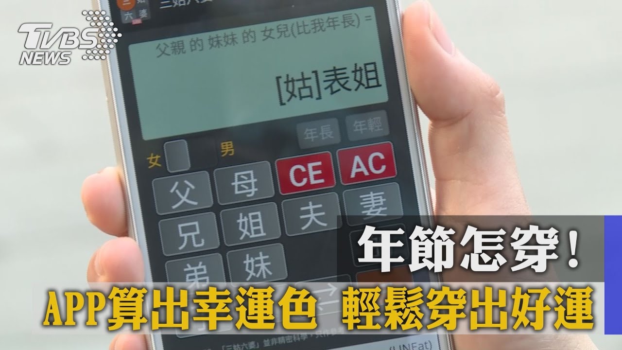 年節怎穿!APP算出幸運色 輕鬆穿出好運