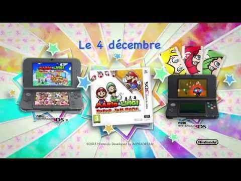 Paper Mario se plie en 4 pour Mario & Luigi (Nintendo 3DS)