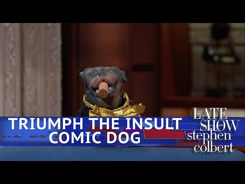 Triumph The Insult Comic Dog Poops On Voters