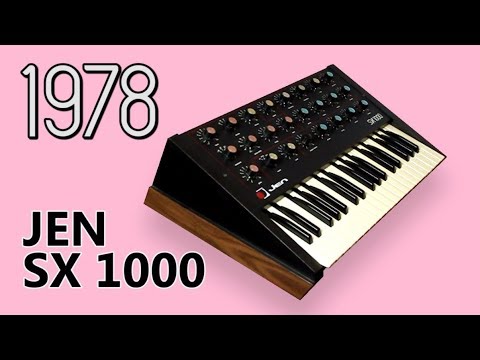 JEN SX1000 Synthetone Vintage Analog Italian Synth Very RARE image 8