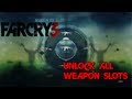 Unlock ALL Weapon Slots In Far Cry 3 Tutorial Carry More Weapons