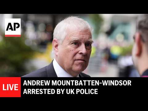 LIVE: Outside Sandringham after UK police arrest former Prince Andrew