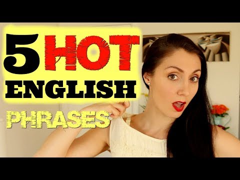 5 HOT ENGLISH PHRASES / IDIOMS | Learn English With Anna English #spon Video