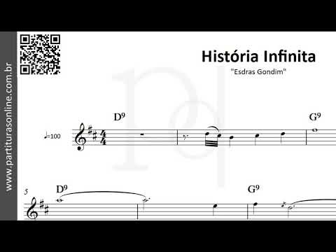 História Infinita ♪ Esdras Gondim | Partitura