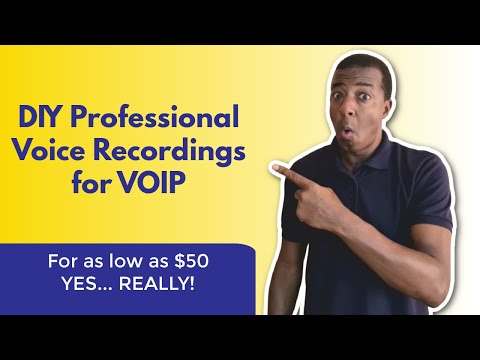, title : 'Gravações de voz profissionais DIY para VOIP