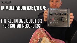 Video thumbnail for IK Multimedia AXE I/O ONE - The All In One Solution for Recording Guitar by The Studio Rats