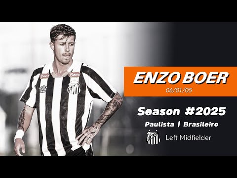 Enzo Boer - Gols, Lances e Jogadas - Temporada 2025