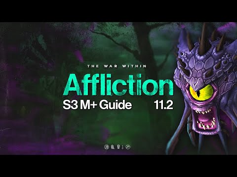 Affliction Warlock Mythic+ Guide (Season 3) | Best Talents, Rotation, Tips & More!