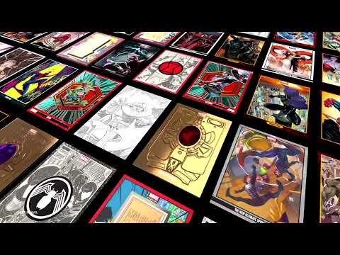 Marvel Anthology Trading Card Treasure Box  #paninicards