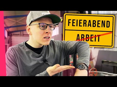 Wenn man Überstunden machen muss.