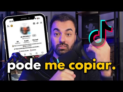 COMO CRIEI TIKTOK DARK PARA MONETIZAR 2 VEZES MAIS (pode me copiar.)