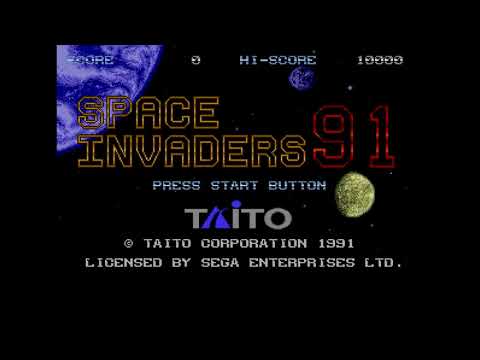 The Best of Retro VGM #2299 - Space Invaders '91 (Mega Drive/Genesis) - Round Theme 1