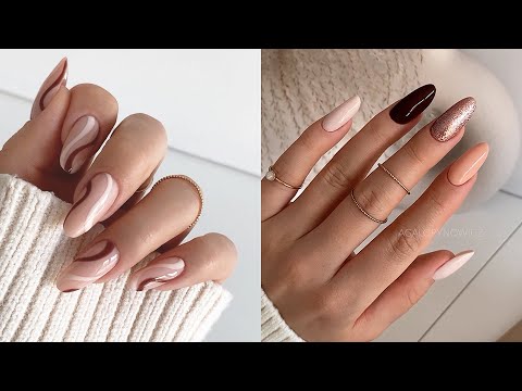 4 FALL NAIL DESIGNS | easy fall nail art designs compilation