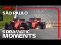 5 Dramatic Moments | Sao Paulo Grand Prix