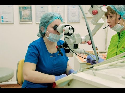 Лечение зубов под микроскопом