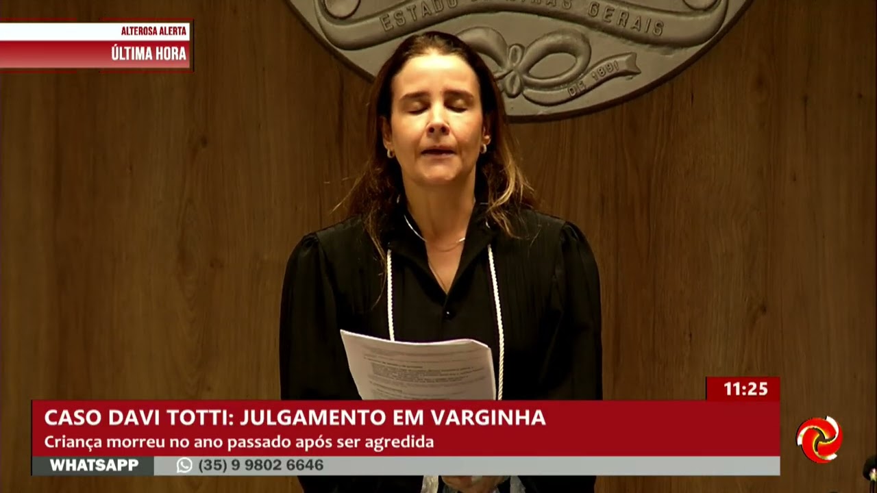 Julgamento de padrasto de Davi Totti acontece em Varginha