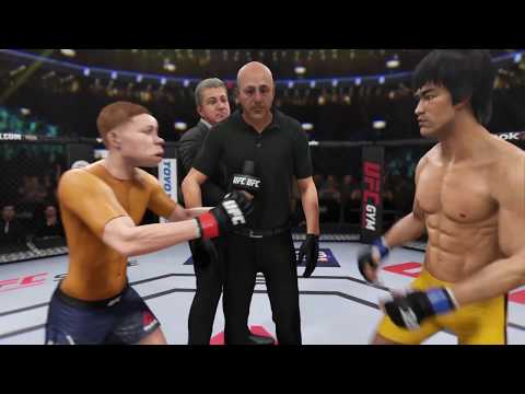 Morty vs. Bruce Lee (EA Sports UFC 3) - CPU vs. CPU