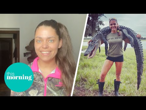 Philip Challenges Huntress Who Claims She Kills for Conservation Purposes |This Morning