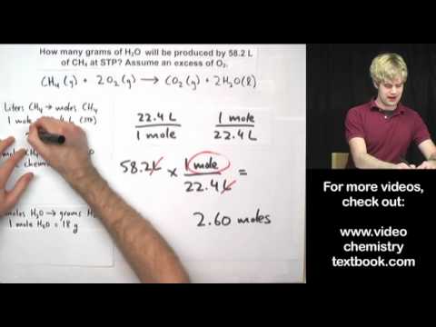 Gas Stoichiometry: Equations Part 1
