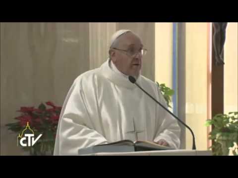 Homilia do Papa Francisco - 24/02/2014 - Dublado pela Pascom Lapa - SP