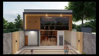 PROJETO EDÍCULA COM 01 QUARTO COM ACADEMIA E QUADRA DE BEACH TENIS.