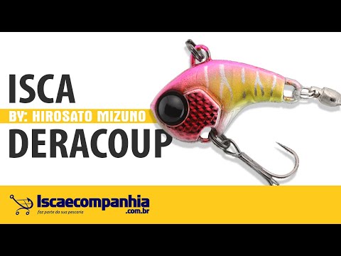 Vídeo Isca Jackall Deracoup 3/8oz