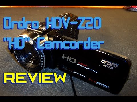 Ordro HDV-Z20 "HD" Camcorder FAIL (Review)