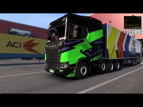 ETS2 | GRAZ to BUDAPEST | MEDICAL VACCINE DELIVERY