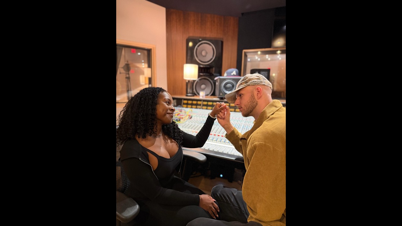 Brianna has a studio session with her side piece!